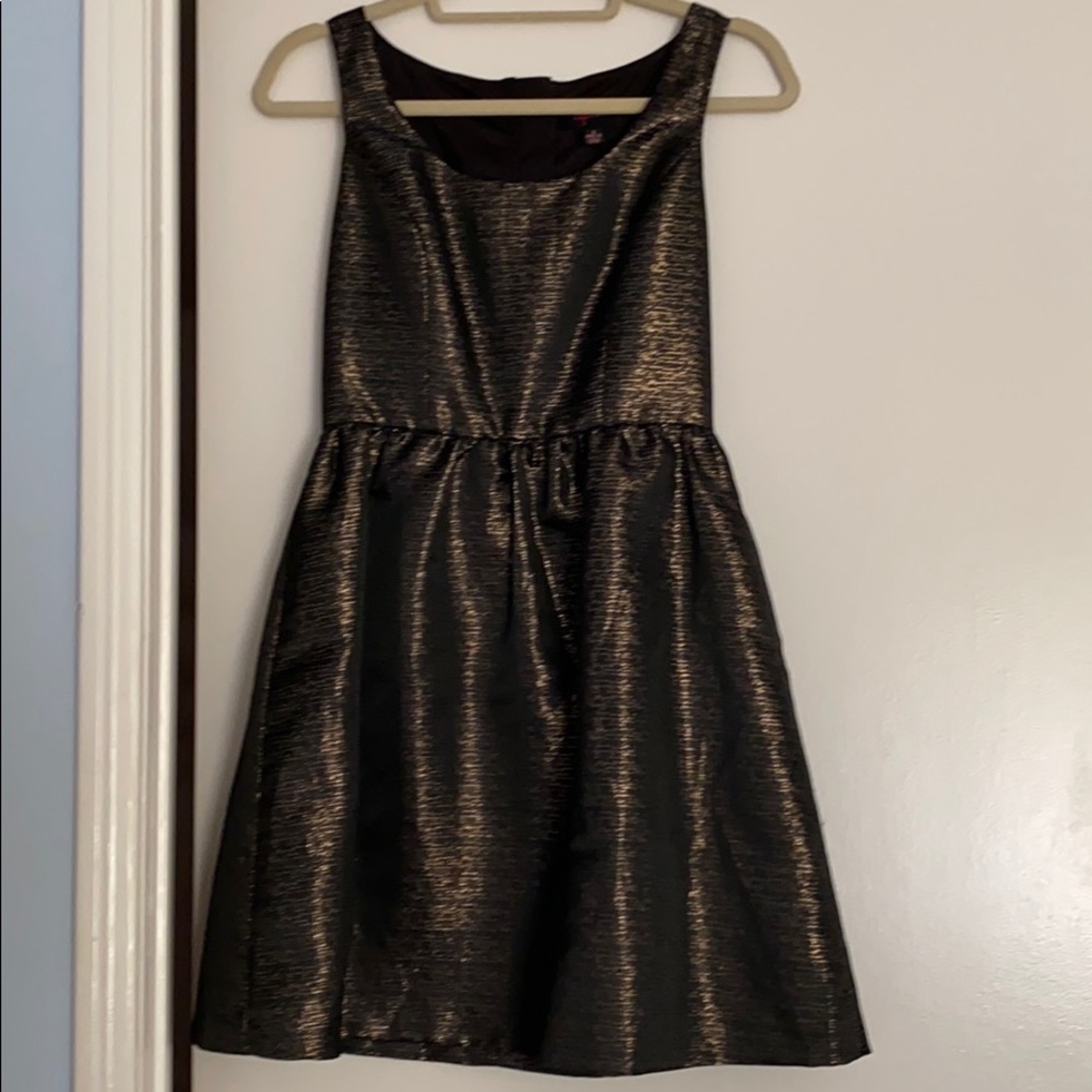 Gold & Black Aqua Prom dress-Size 2